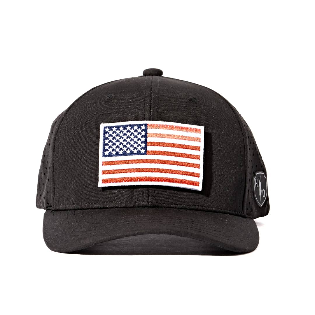 BRAVO - FLAT VISOR - USA FLAG