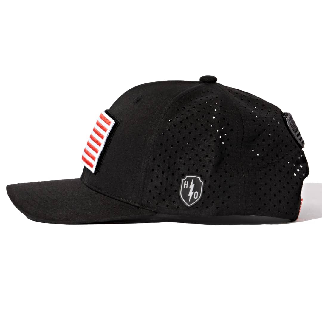 BRAVO - FLAT VISOR - USA FLAG
