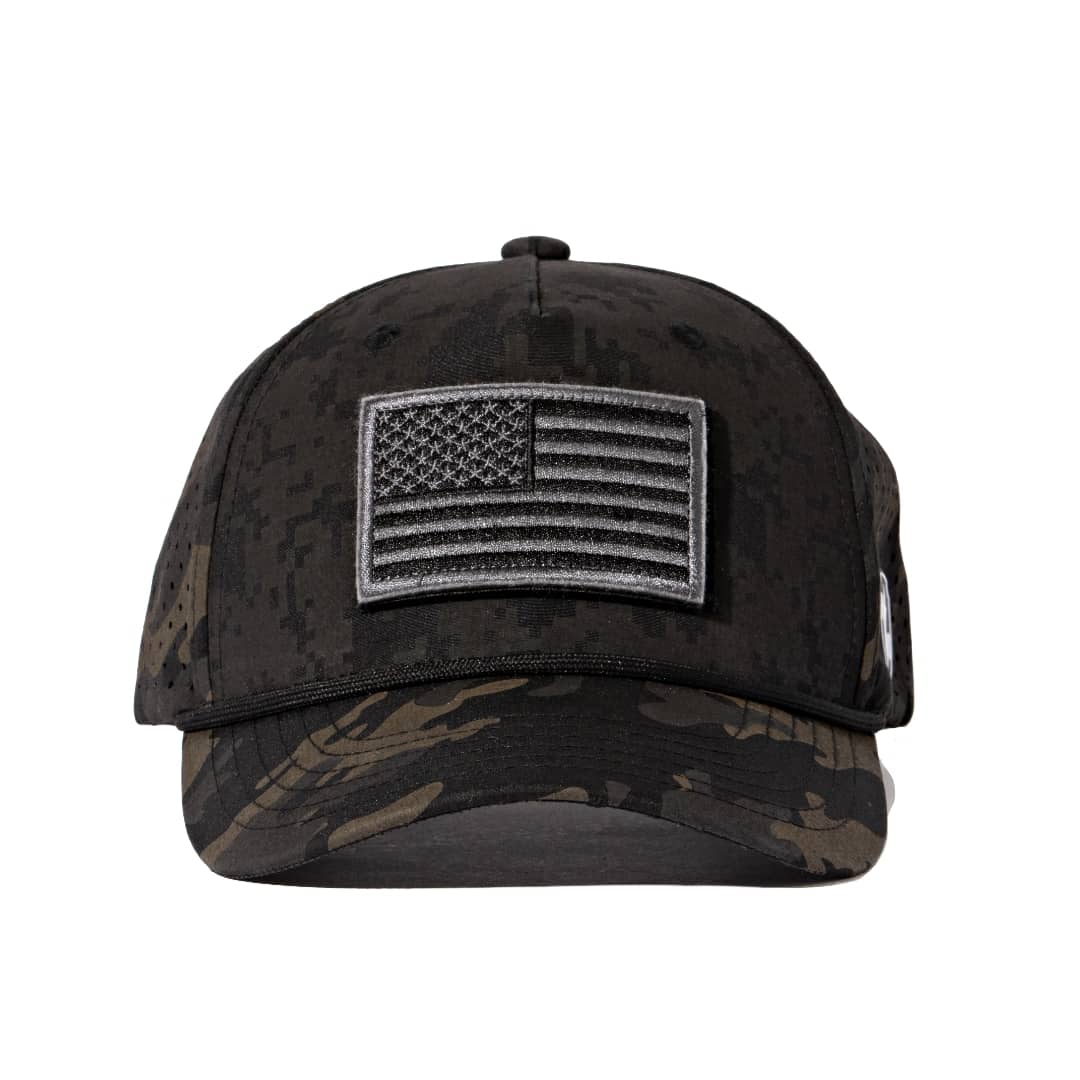 THE OATH - LIMITED EDITION - BLACK AND GREY USA FLAG