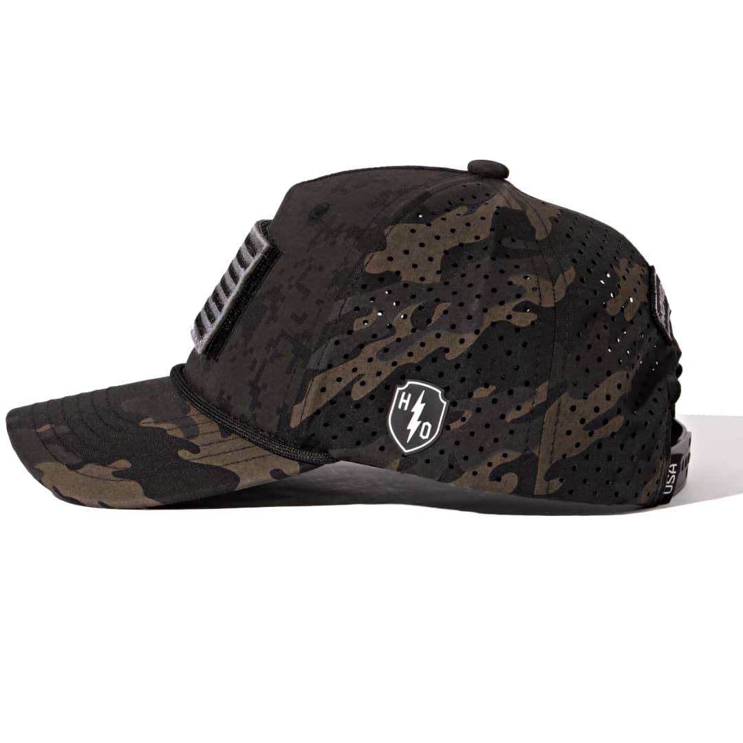 THE OATH - LIMITED EDITION - BLACK AND GREY USA FLAG