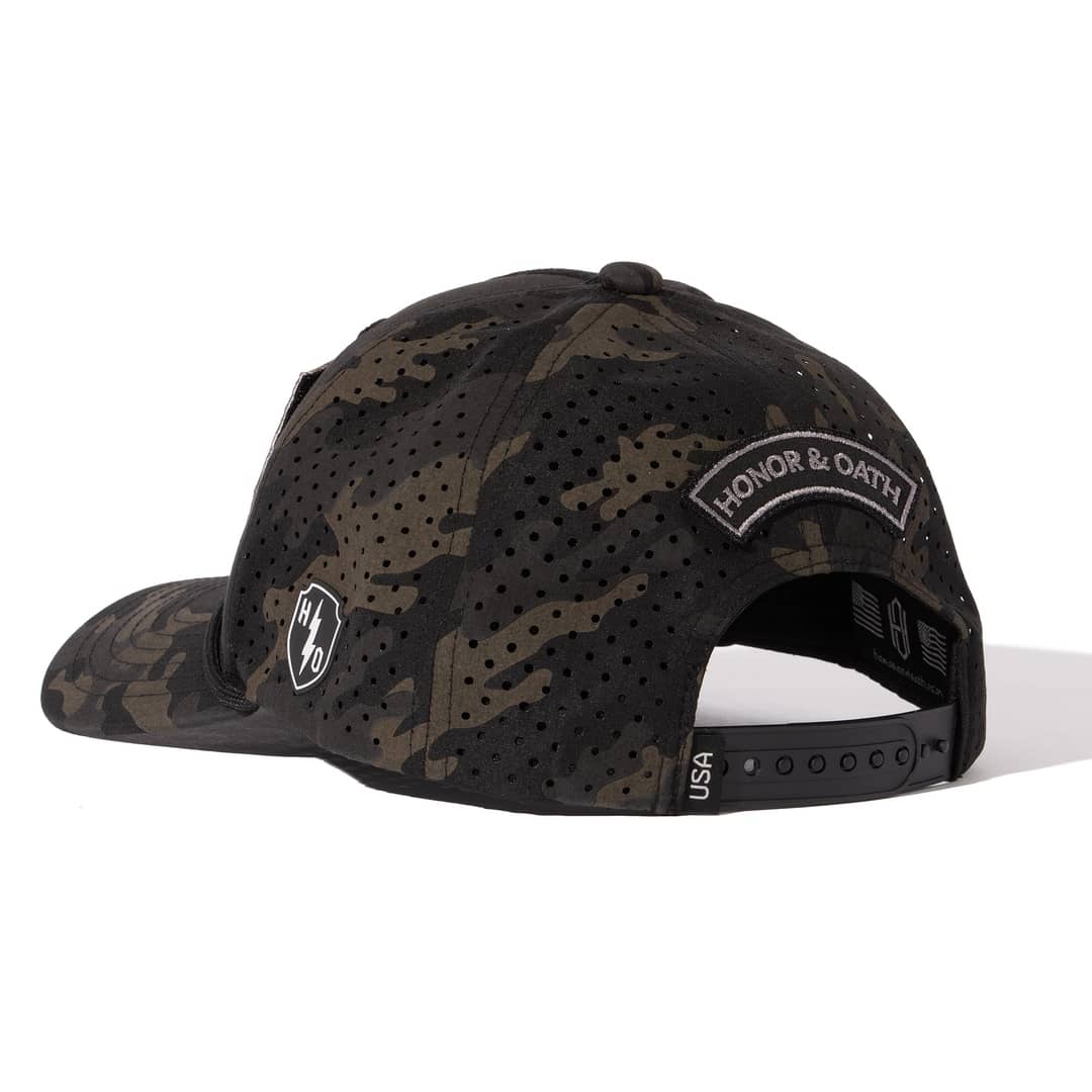 THE OATH - LIMITED EDITION - BLACK AND GREY USA FLAG